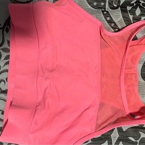 Zyia hot pink sports bra/ workout top